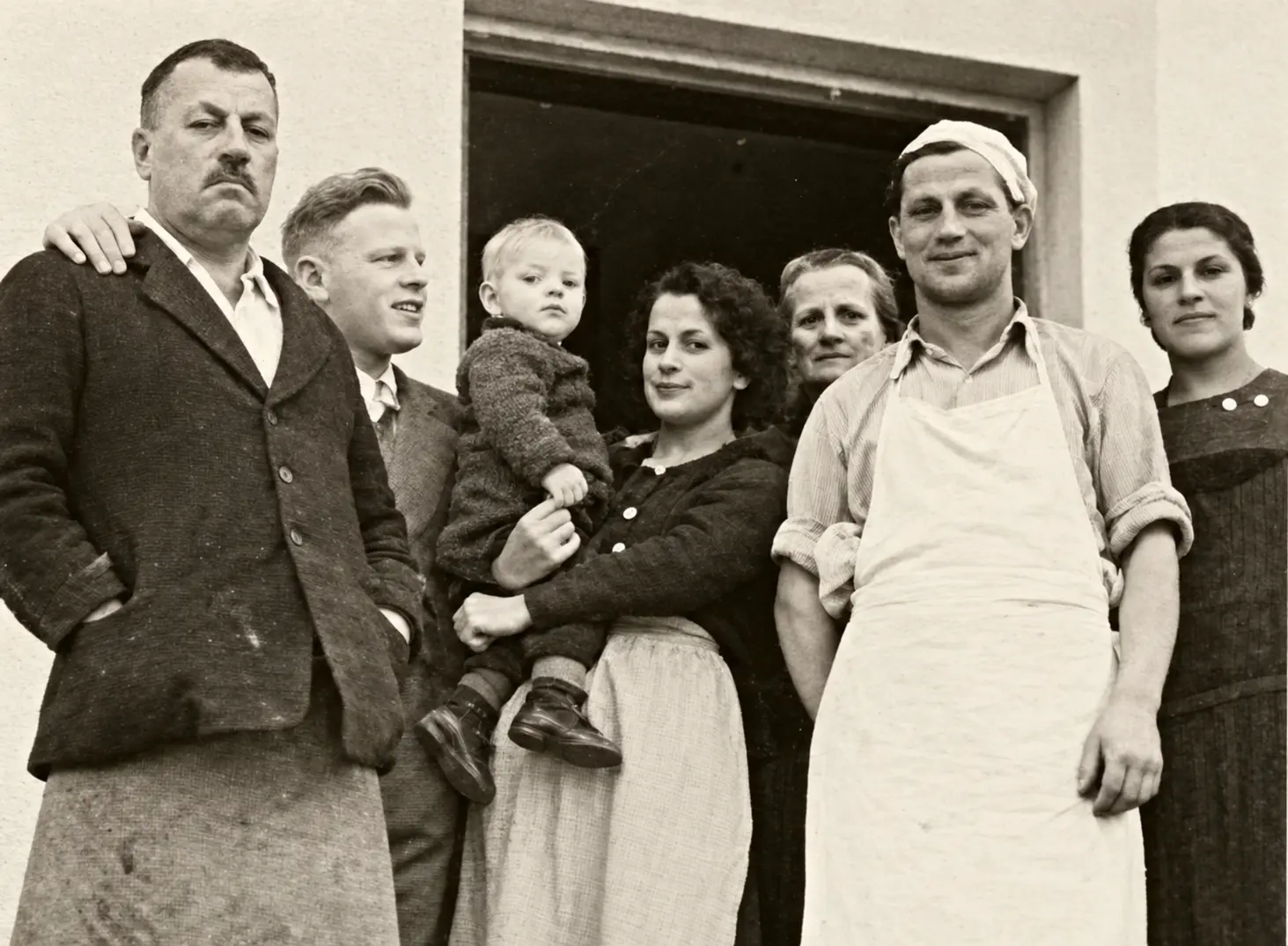 Master baker Hans Aigner took over the business from his father.  